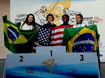Moradoras de Alphaville ganham medalhas em Pan-Americanos de Esgrima