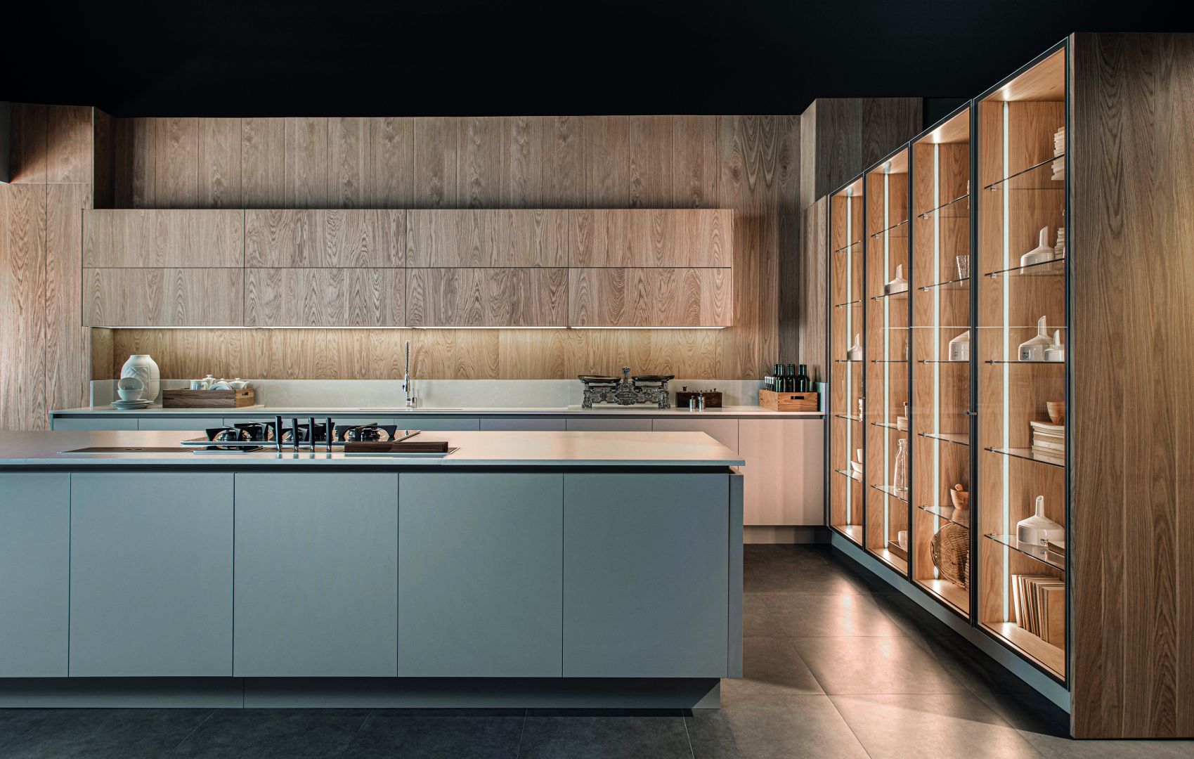 Florense lança acabamento para cozinhas em madeira de carvalho americano