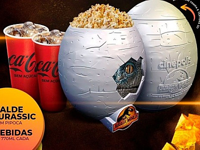 Cinépolis anuncia combo de “Jurassic World: Domínio”