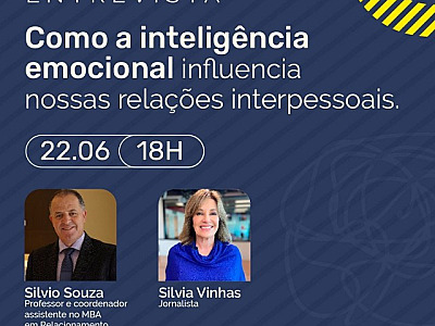 Inteligência Emocional nas relações pessoais e no trabalho é tema de entrevista da UNIP