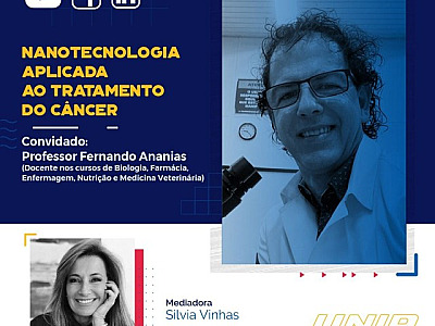 UNIP promove live sobre nanotecnologia nesta terça-feira (7)