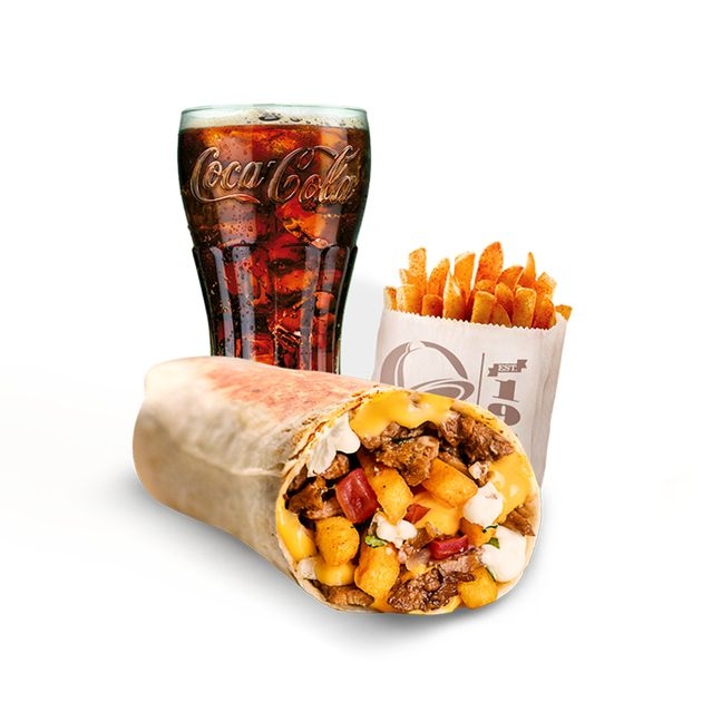 Taco Bell lança burrito recheado com batata frita