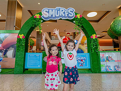 Iguatemi Alphaville recebe o Parque dos Smurfs em celebração ao Mês das Crianças