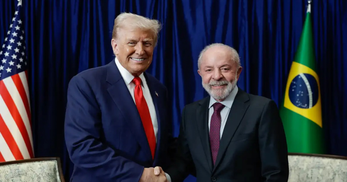 Trump parabeniza Lula e diz que negociações com Brasil prosseguem