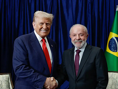 Trump parabeniza Lula e diz que negociações com Brasil prosseguem
