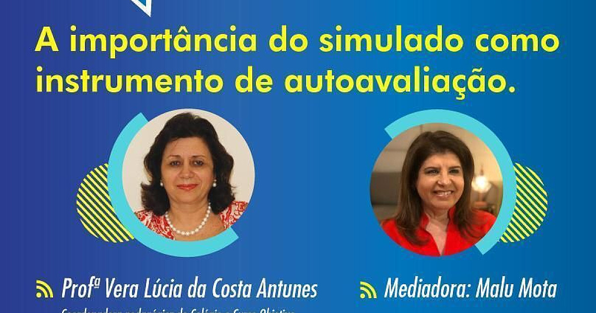 UNIP e Objetivo promovem lives com dicas para o vestibular