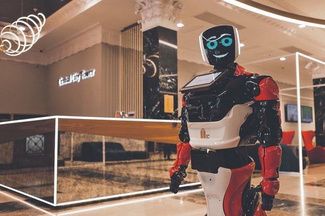 Robôs podem ser usados para dar suporte em coworkings