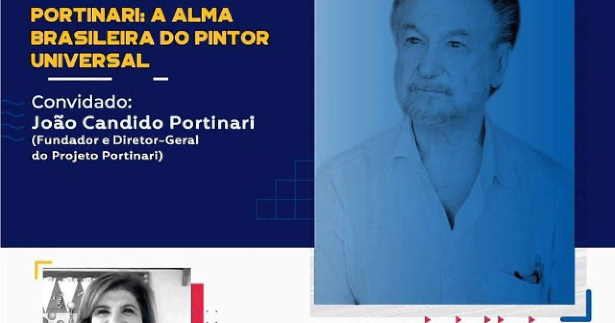 Filho de Candido Portinari é destaque em live da UNIP