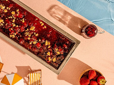 Bacio di Latte aposta em gelato de Cheesecake