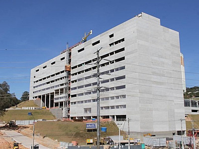 Primeira fase da obra do Hospital Regional de Barueri deve ser entregue em setembro
