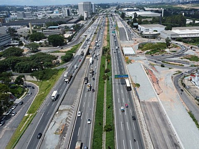 Trevo de Alphaville terá novas intervenções noturnas a partir desta quinta-feira (1/5)