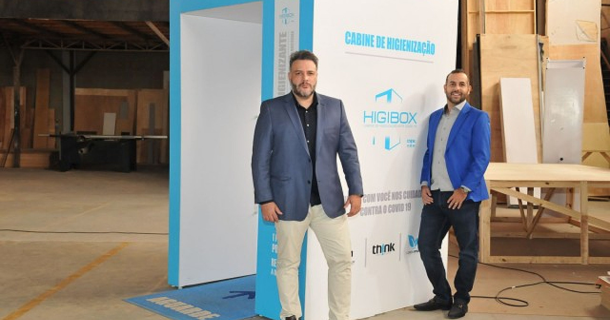 Morador de Alphaville lança cabines contra o coronavírus