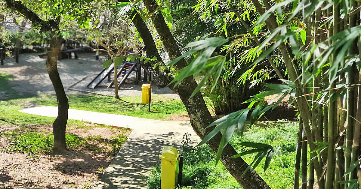 AREA capricha nos cuidados dos espaços esportivos e de lazer no Centro Empresarial