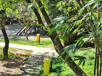 AREA capricha nos cuidados dos espaços esportivos e de lazer no Centro Empresarial