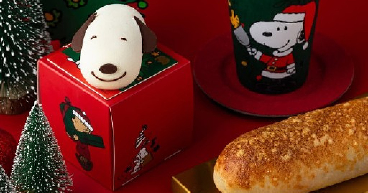We Coffee celebra festas de fim de ano com cardápio temático de Snoopy