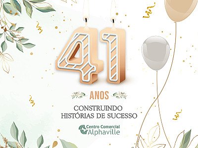 41 ANOS CONSTRUINDO HISTÓRIAS DE SUCESSO