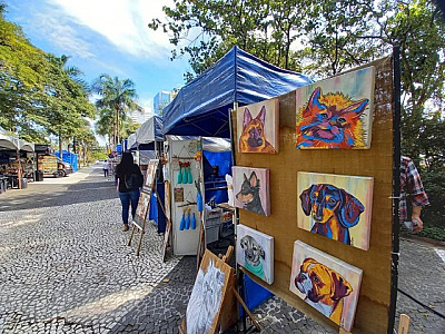 Feira de Artes acontece na Praça Oiapoque até domingo