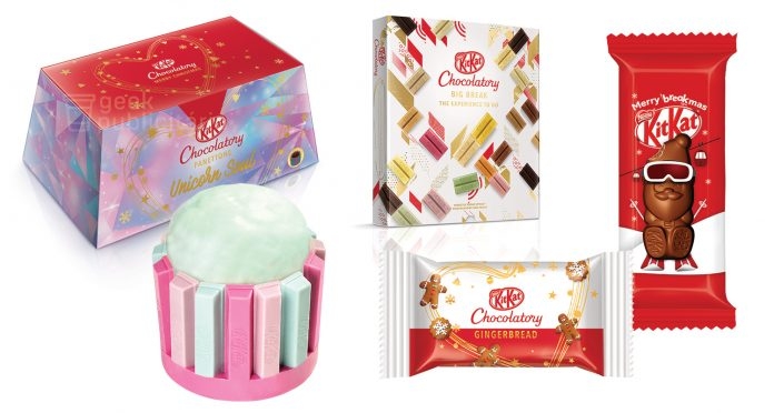 KitKat lança sua linha exclusiva de Natal no Brasil