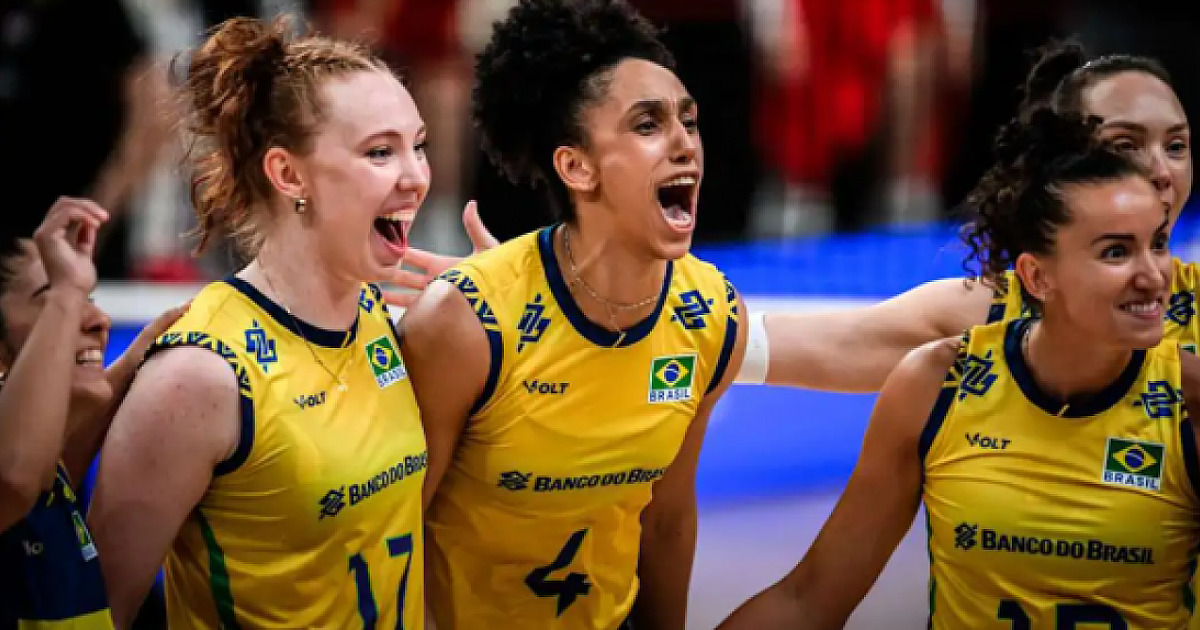 Seleção feminina de vôlei bate Turquia e chega à 7ª vitória na Liga das Nações