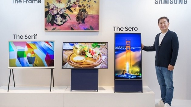 Samsung anuncia sua primeira televisão vertical