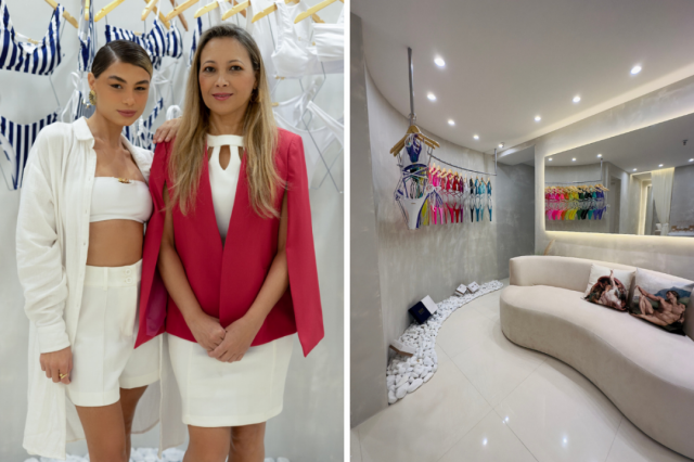 Empresária de Alphaville inaugura showroom de marca de biquínis