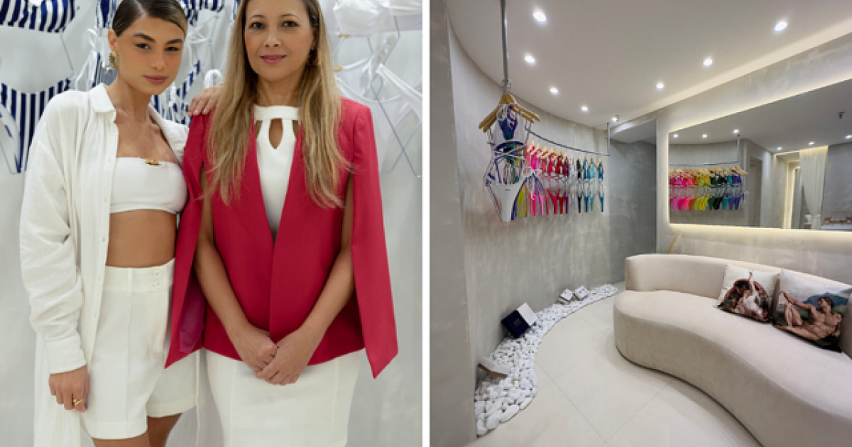 Empresária de Alphaville inaugura showroom de marca de biquínis