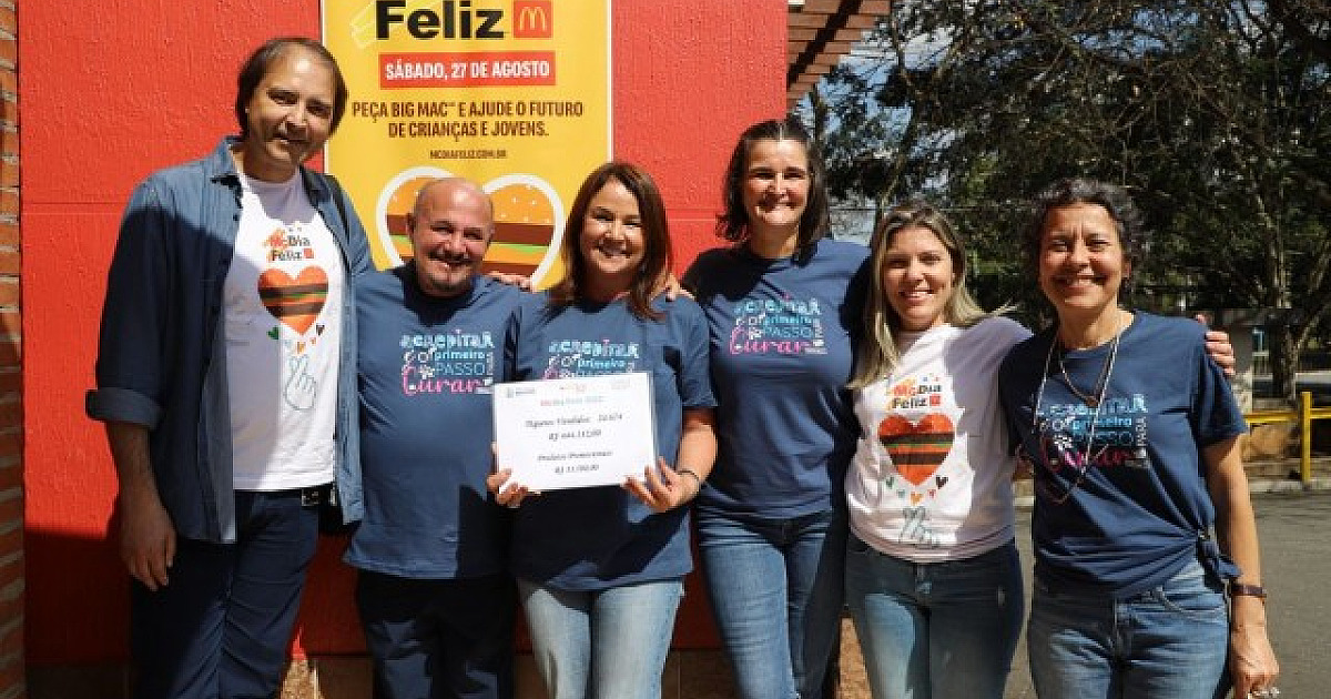 Com McDia Feliz, Barueri bate recorde e repassa mais de R$477 mil para o Graacc