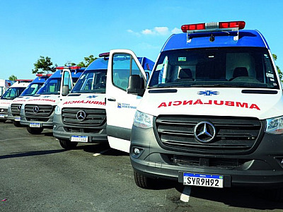 Santana de Parnaíba renova frota de ambulâncias