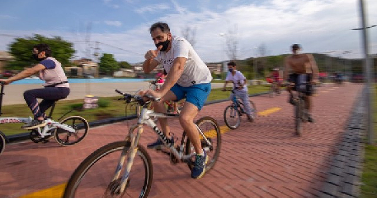 Parnaíba realiza passeio ciclístico em Alphaville