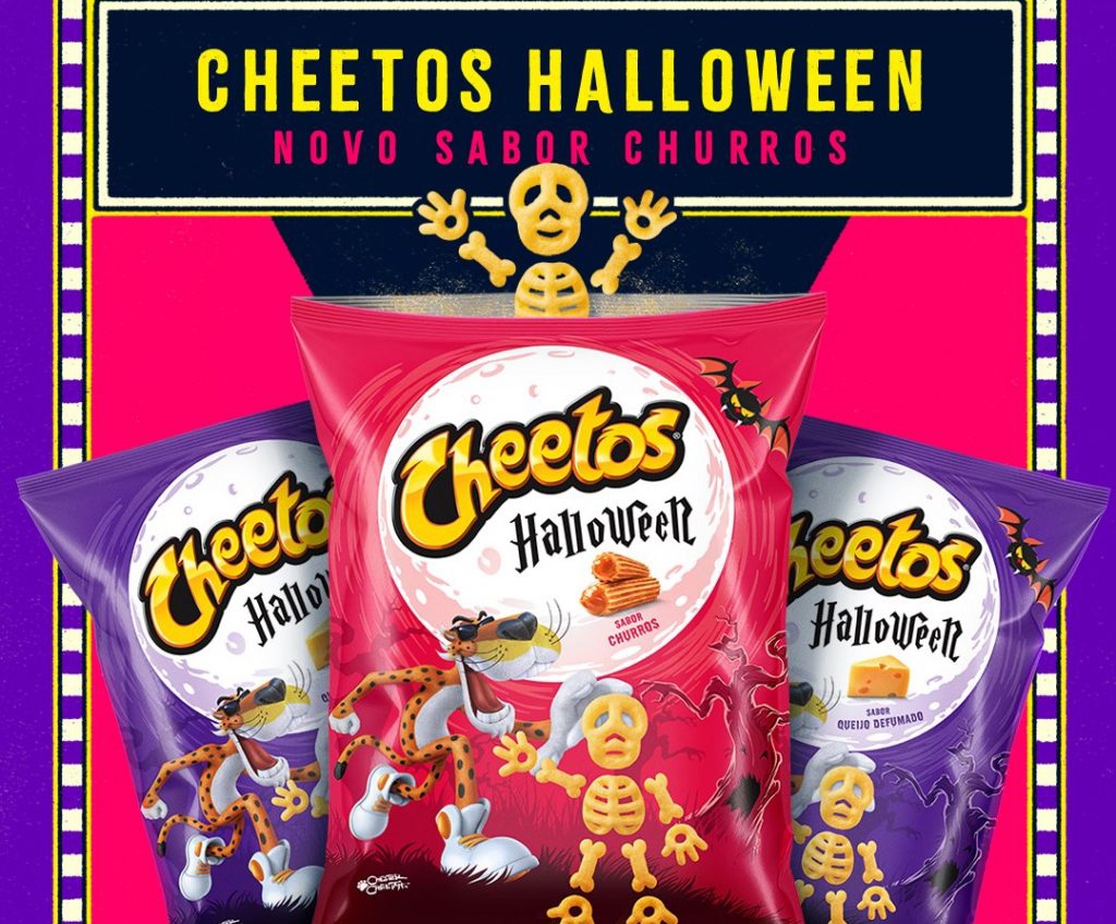 Cheetos Halloween está de volta com novo sabor Churros