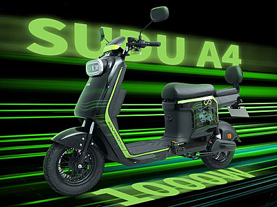 A SUDU A4 bicicleta elétrica - proporciona uma sensação de partida rápida como um raio