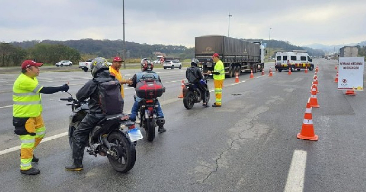 CCR ViaOeste realiza ações educativas para motociclistas na Castello Branco