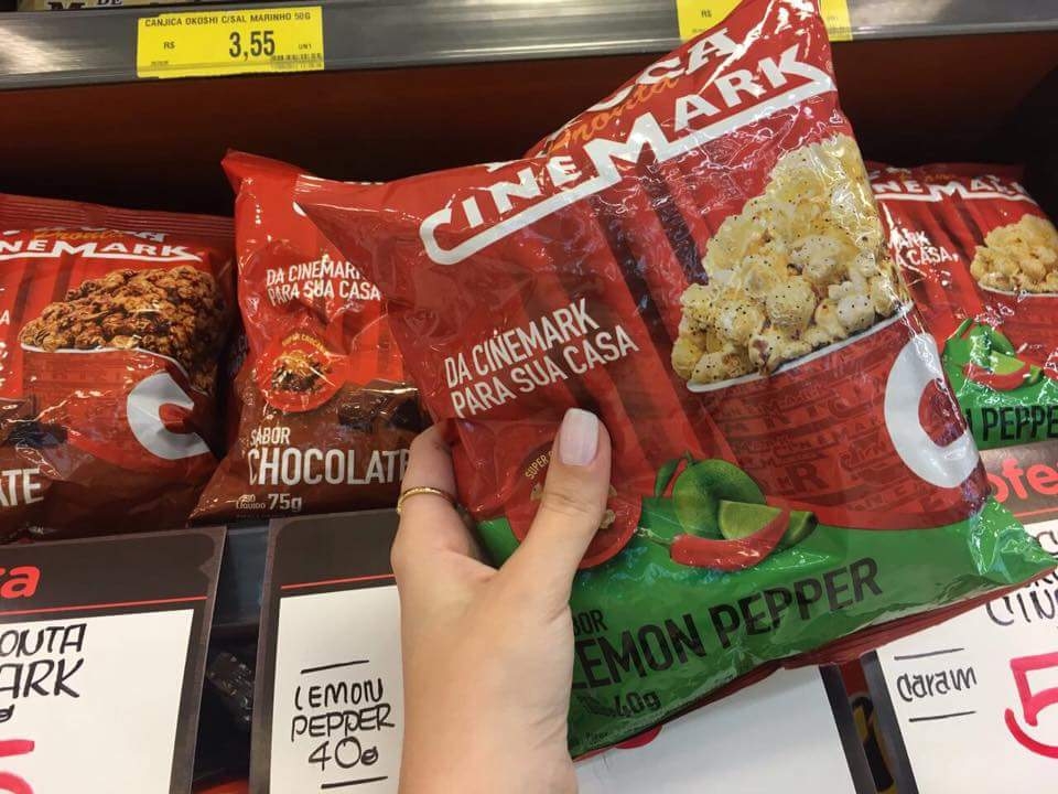 Cinemark consolida área de novos negócios com pipoca para consumo fora do cinema