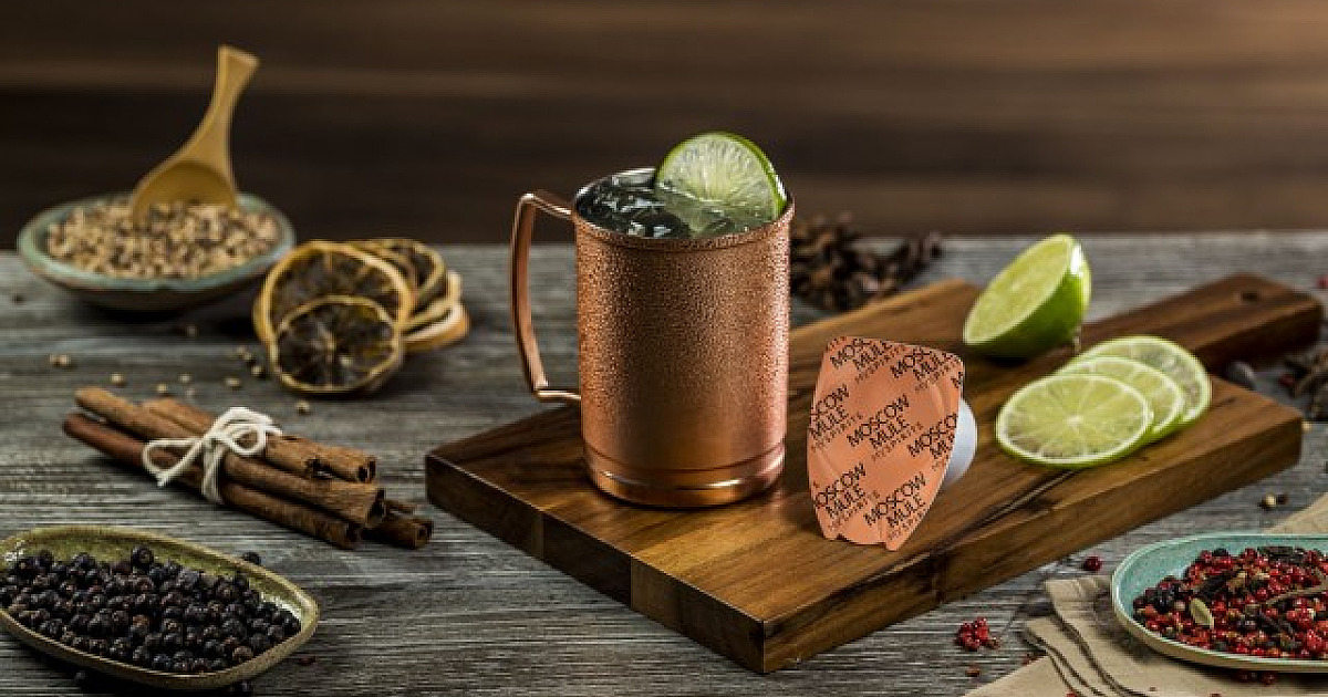 B.blend lança drink Moscow Mule em cápsula