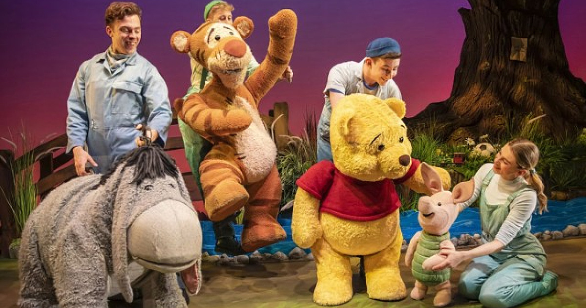 “Ursinho Pooh, da Disney: O Novo Musical” chega ao Brasil pela primeira vez