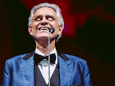 Andrea Bocelli celebra 30 anos de carreira com dois shows no Brasil