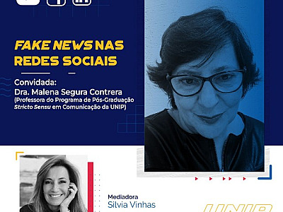 UNIP promove live sobre fake news nas redes sociais