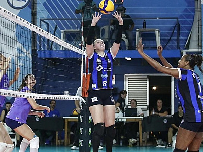 Barueri Volleyball Club perde para Pinheiros por 3 sets a 0