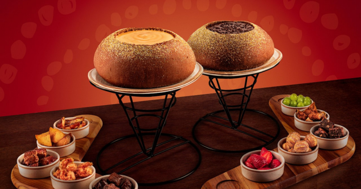 Outback lança fondues de cinco queijos e brigadeiro