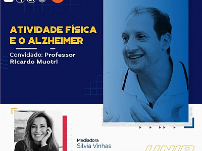 UNIP transmite live com o tema “Atividade Física e o Alzheimer”