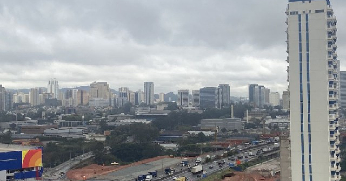 Semana começa com frio e chuva, mas calor deve voltar a partir de quinta-feira (19)