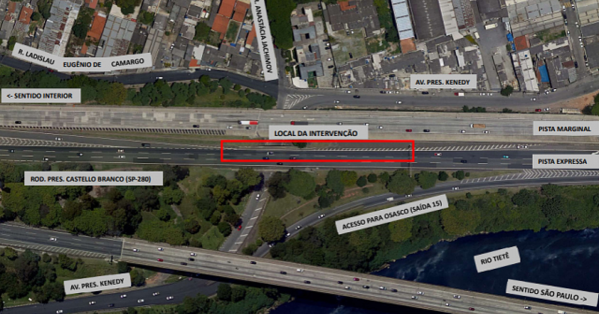 Para dar continuidade às obras da nova ponte em Osasco, CCR ViaOeste fará lançamento de vigas pré-mo