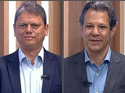 Tarcísio e Haddad se enfrentarão no 2º turno pelo Governo de SP