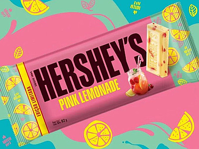 Hershey’s lança chocolate sabor Pink Lemonade no Brasil
