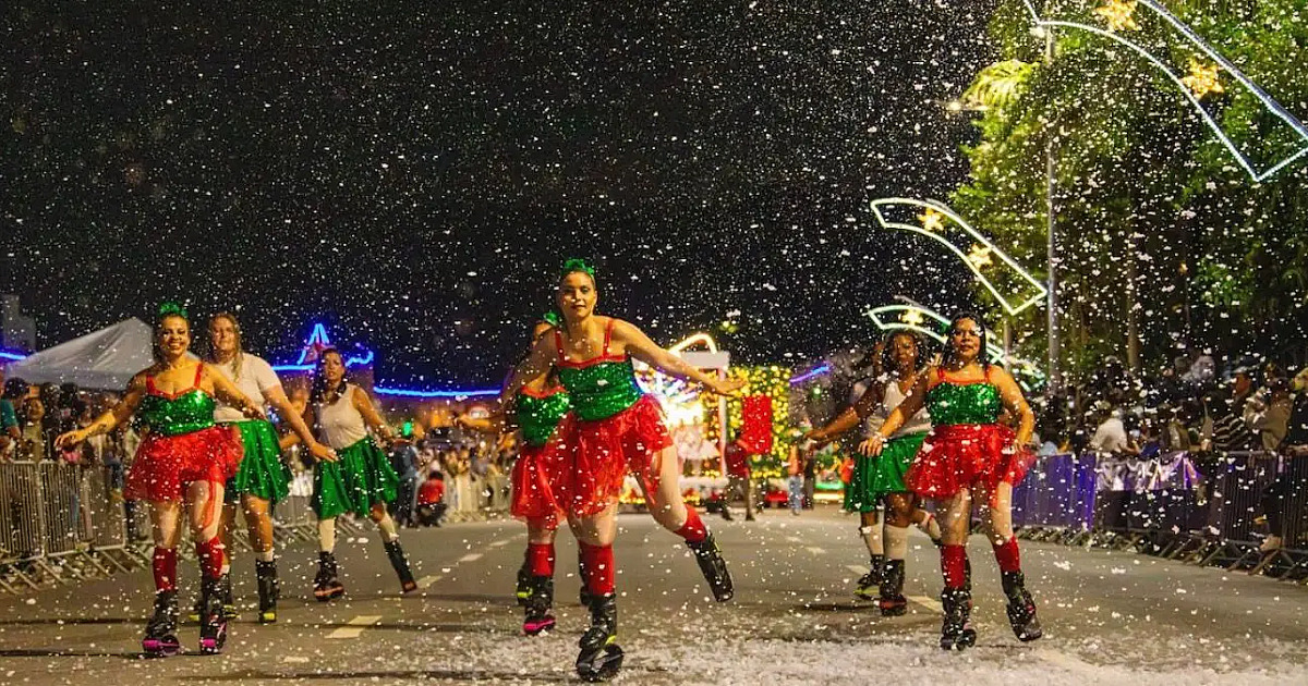Desfile de Natal em Santana de Parnaíba vai até domingo (21)