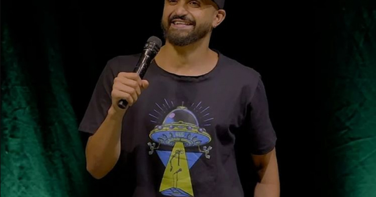 Praça das Artes recebe espetáculo de stand-up comedy de Thiago Ventura