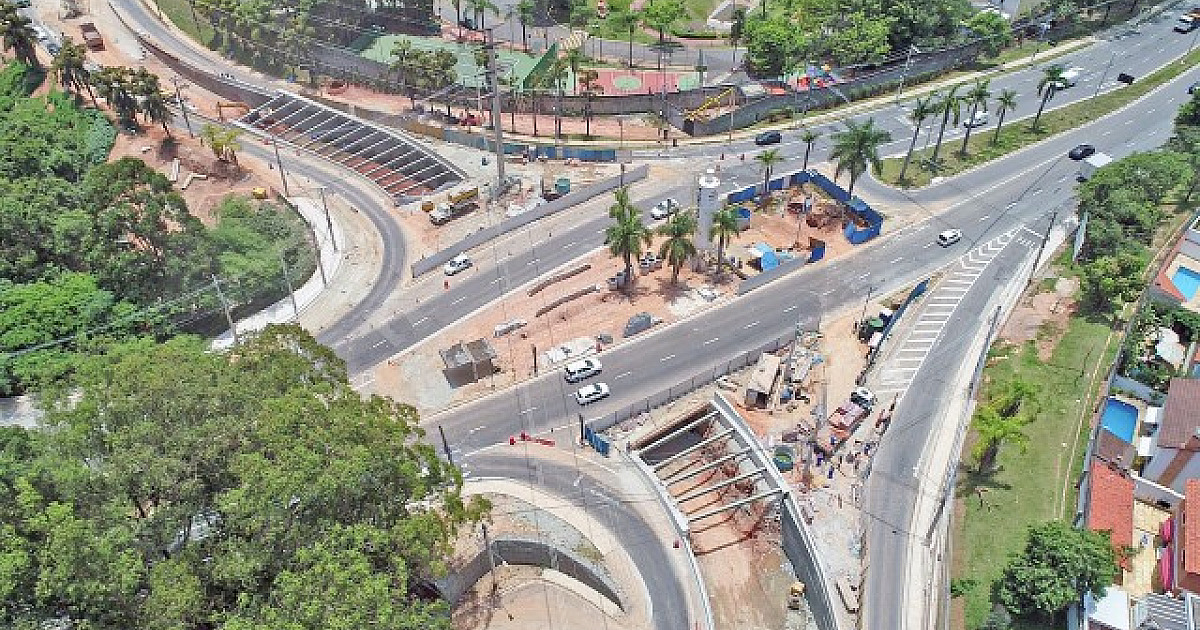 Santana de Parnaíba acelera ritmo das obras do túnel e da nova ponte
