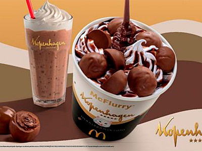 McDonald’s e Kopenhagen apostam em McFlurry Trufa Língua de Gato