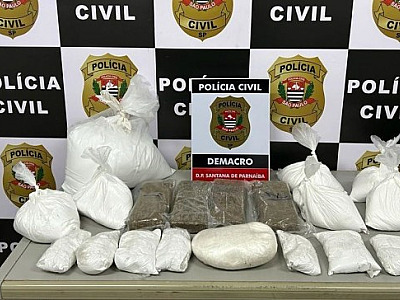 Polícia Civil e GCM de Santana de Parnaíba realizam operação contra tráfico de drogas