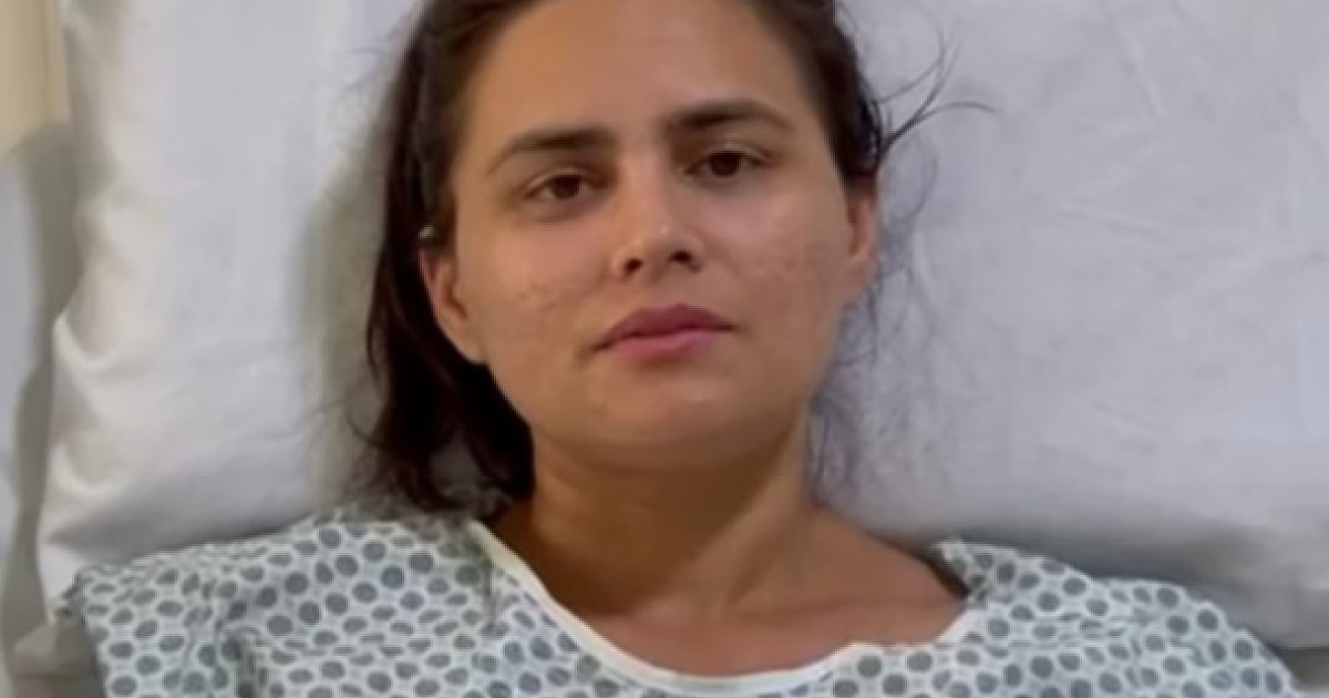 Mulher atingida por carro de luxo na Alameda Rio Negro recebe alta